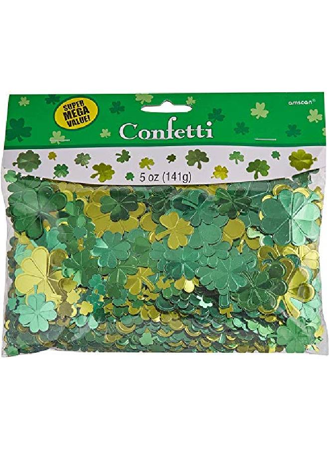 Amscan St. Patrick'S Day Super Mega Value Foil Confetti 5 Oz Green - Image 3