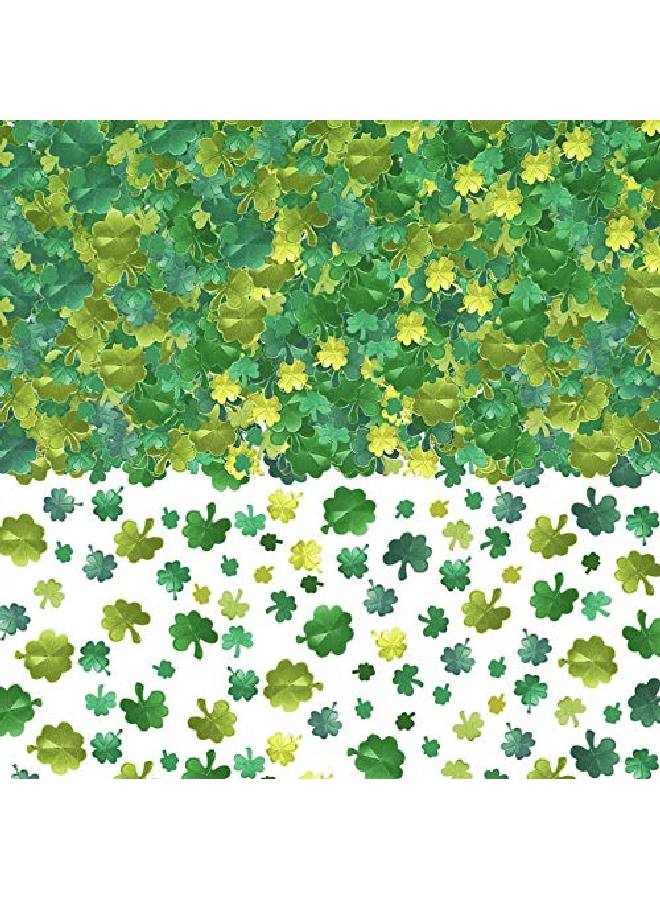 Amscan St. Patrick'S Day Super Mega Value Foil Confetti 5 Oz Green - Image 1