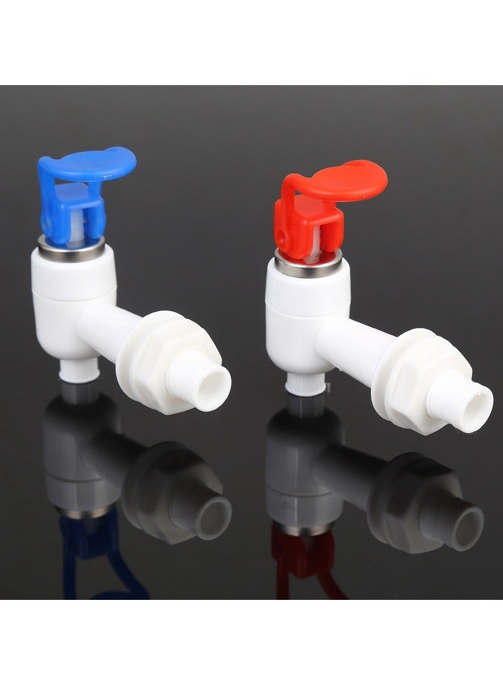 RACO 2pcs Universal Size Push Type Plastic Water Dispenser Faucet Tap Replacement Home Essential drinking fountains Parts - Image 3