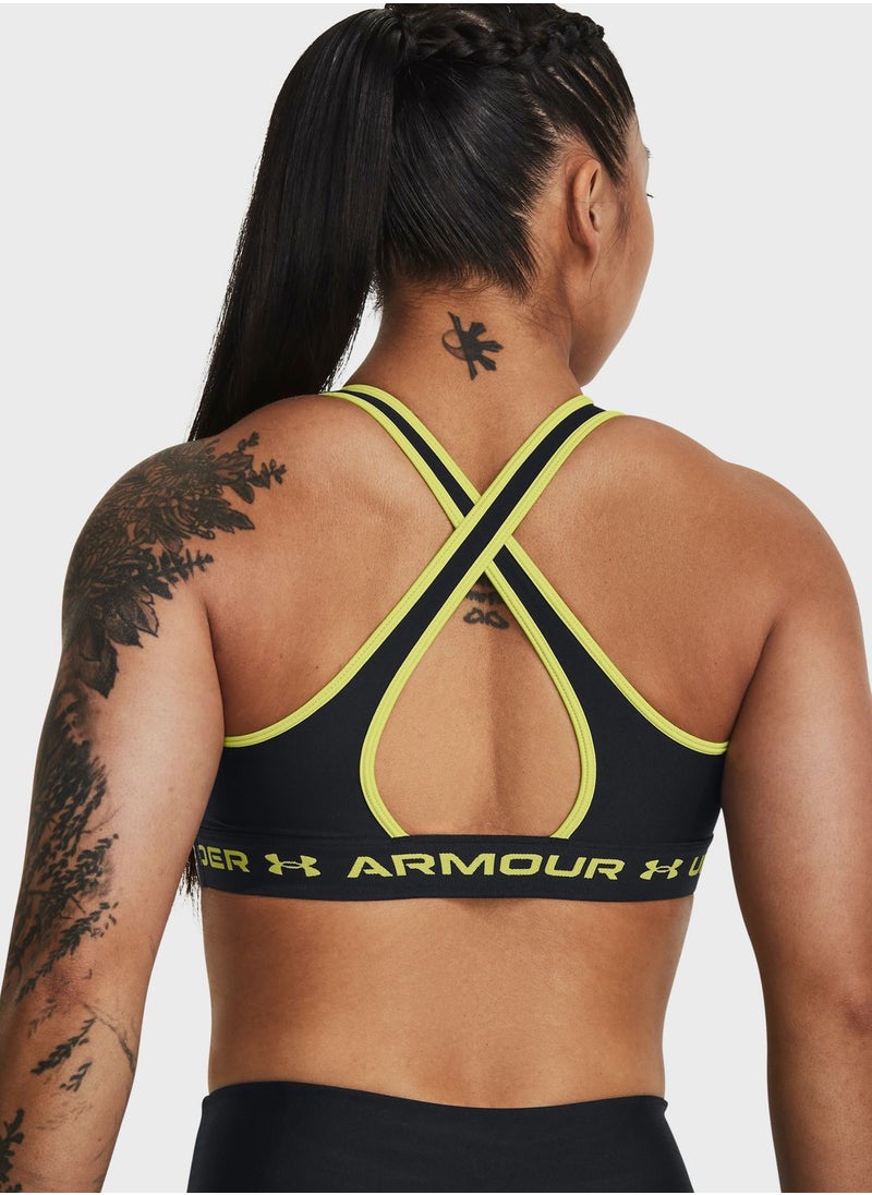 UNDER ARMOUR - Crossback Mid Bra - Image 1