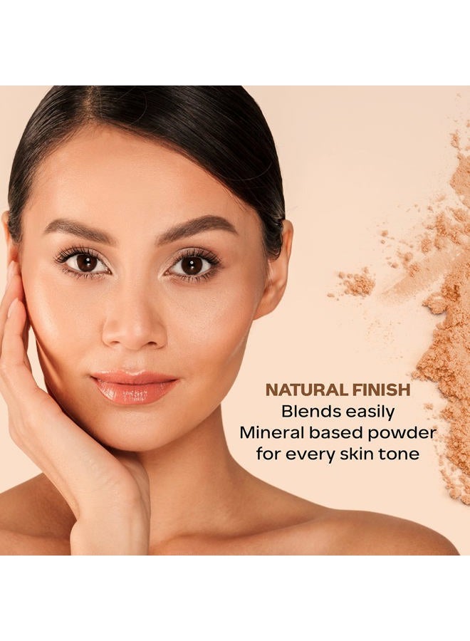 Facescanada Mineral Loose Powder - Natural Beige 05 | Matte Finish Makeup Setting Powder | 12 Hour Oil Control | Soft Luminous Glow | 0.25 Oz/7g - Image 3