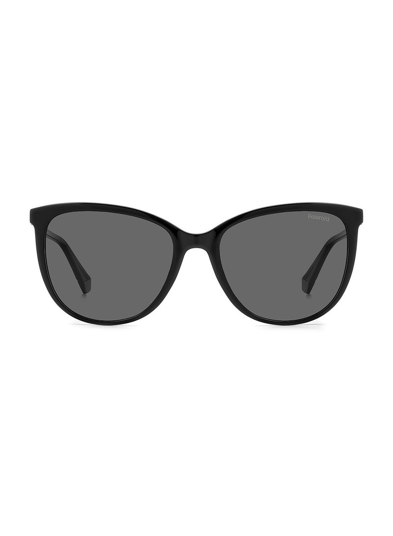 Polaroid Women's UV Protection Cat Eye Sunglasses - Pld 4138/S Black 55 - Lens Size: 55 Mm - Image 3