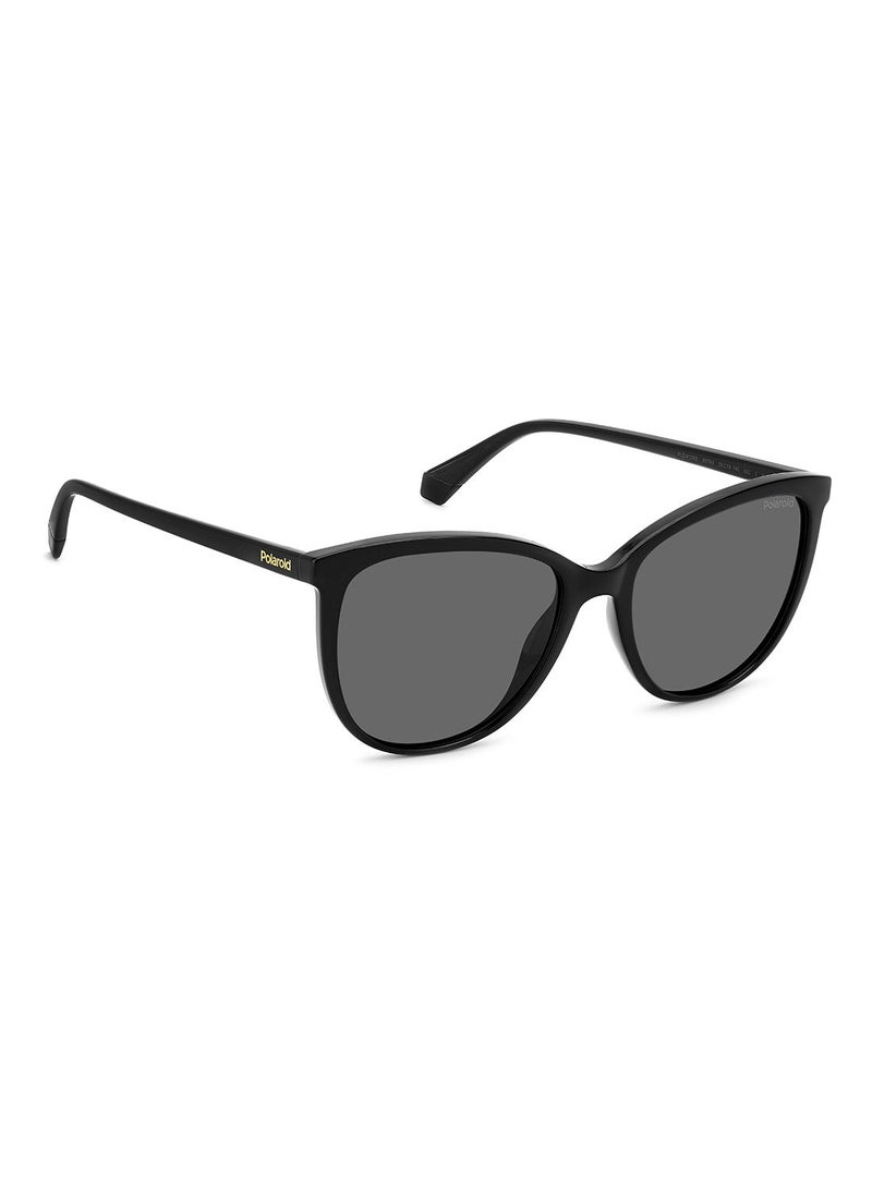 Polaroid Women's UV Protection Cat Eye Sunglasses - Pld 4138/S Black 55 - Lens Size: 55 Mm - Image 2