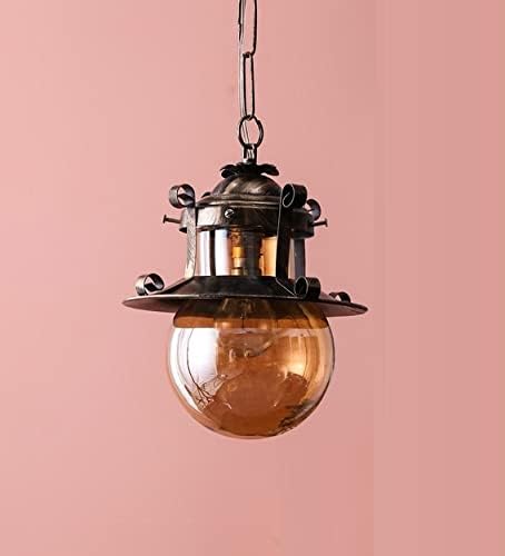 kinis Decorative Hanging Lamp/Pendant Lamp/Ceiling Light to Décor Home/Living Room/Bedroom/Office/Dining/Cafe/Restaurants, B22 Holder, Golden Antique (Pack of 1, with Bulb) - Image 3