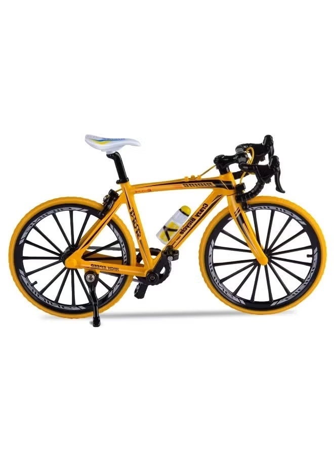 1:8 Scale Die-Cast Road Bike Model - Assorted Color Miniature Bicycle for Collectors, Dioramas, and Toy Vehicle Enthusiasts - Image 1