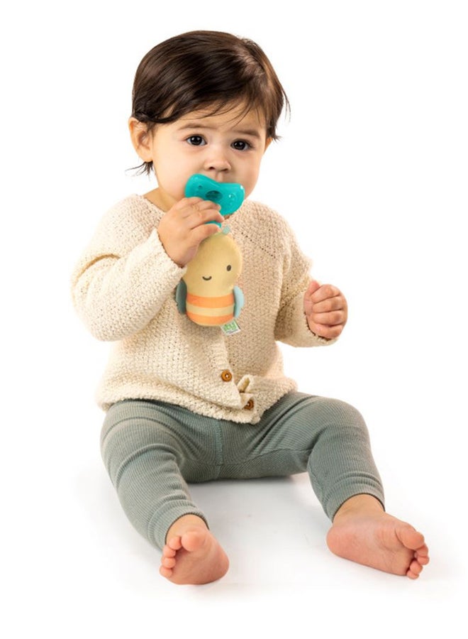 ingenuity لهاية سيليكون مريحة خالية من BPA من إنجنيويتي، 0 - 36 شهر - بومبي - Image 2