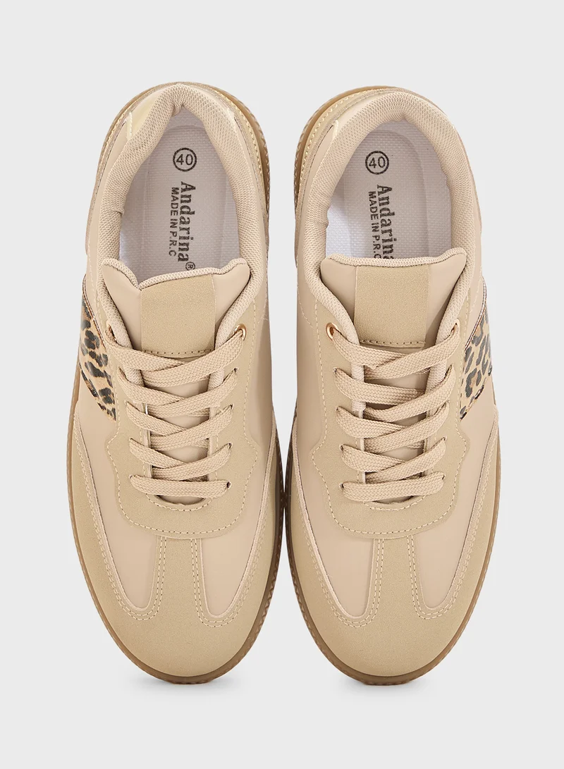 Andarina Ladies Lace Up Sneaker