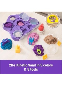 Kinetic Sand Kinetic Sand Variety Case Playset (5 Colors)  - Image 3