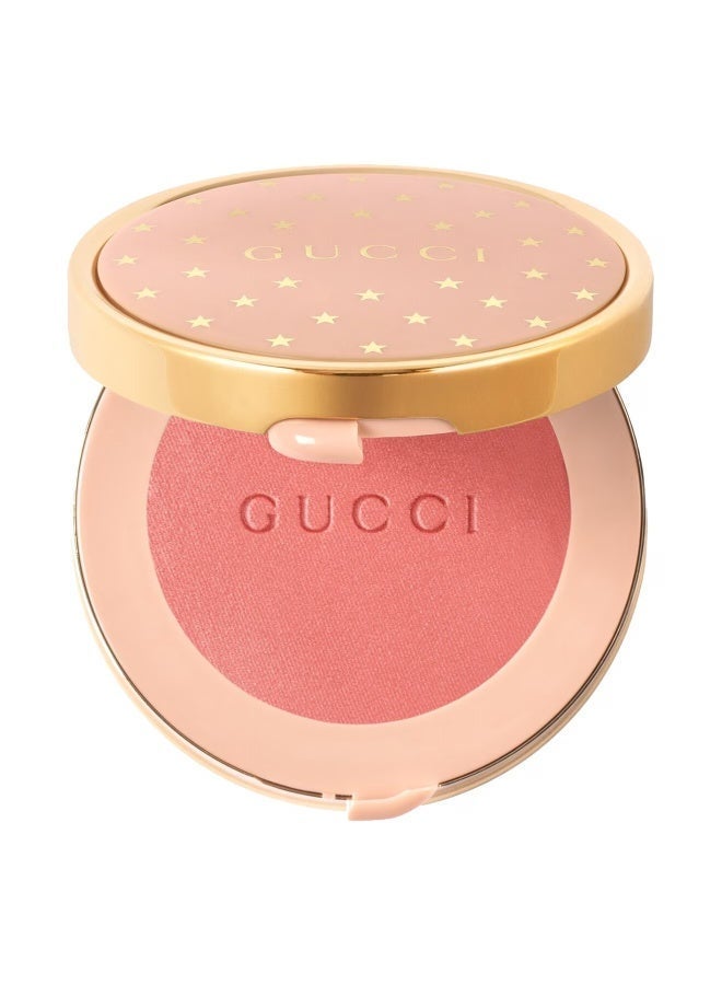 Gucci Blush de Beauté Powder Blusher 04 Bright Coral (5.5g) | Radiant Long-Lasting Coral Cheek Color - Image 1