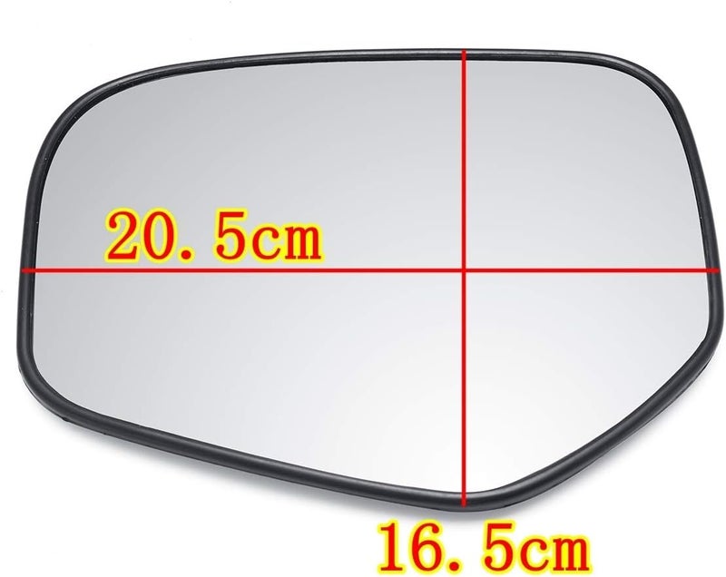 Wivplex Heated Wing Door Mirror Glass for Mitsubishi Triton L200 - Image 2