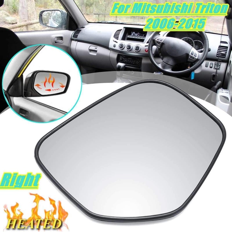 Wivplex Heated Wing Door Mirror Glass for Mitsubishi Triton L200 - Image 4