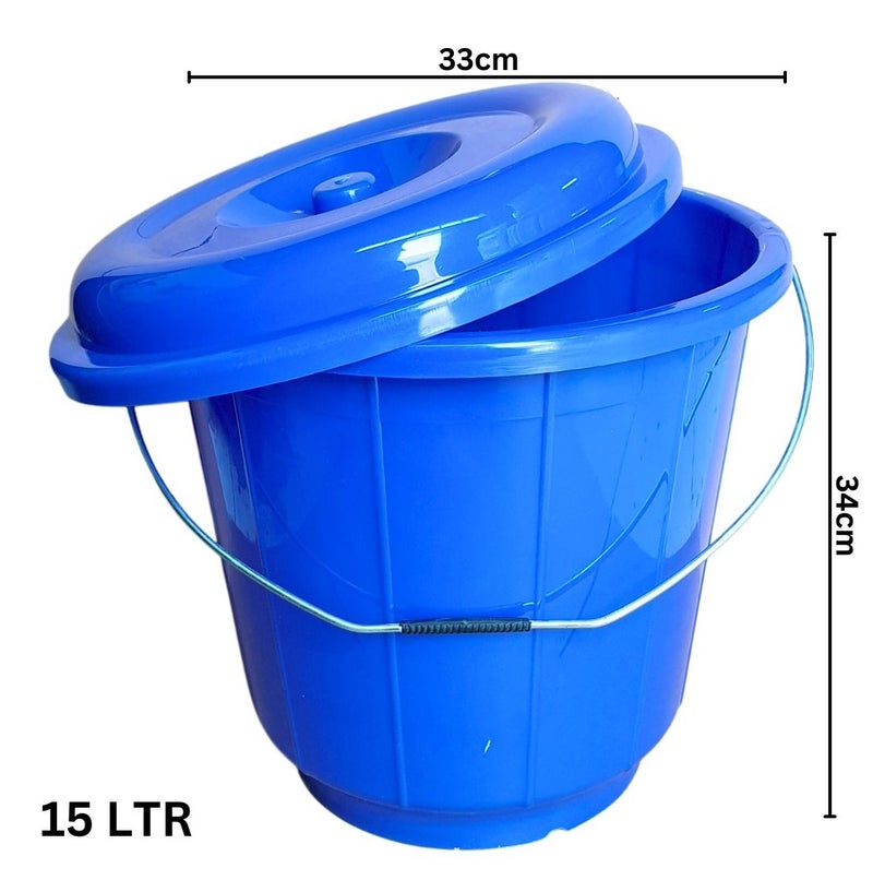 ARTC Food Grade Plastic Container Storage Bucket Blue - Image 1