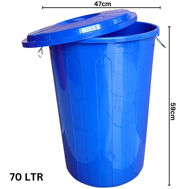 ARTC Food Grade Plastic Container Storage Bucket Blue - Image 3