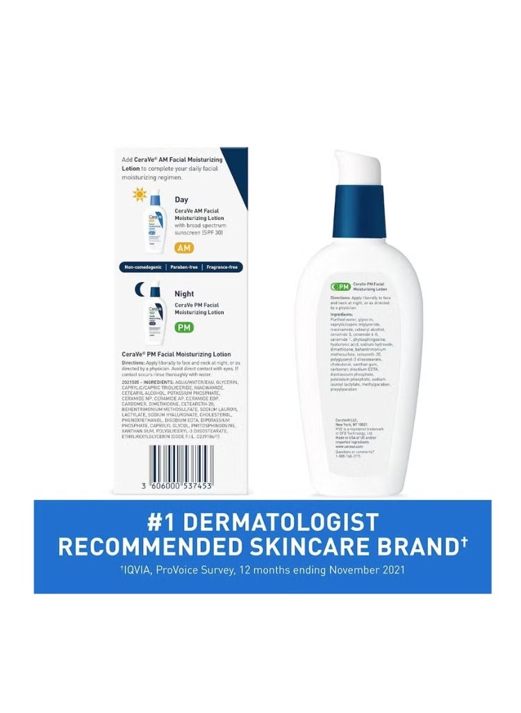 CERA CERAVE Facial Moisturizing Lotion PM 89ml  - Image 4