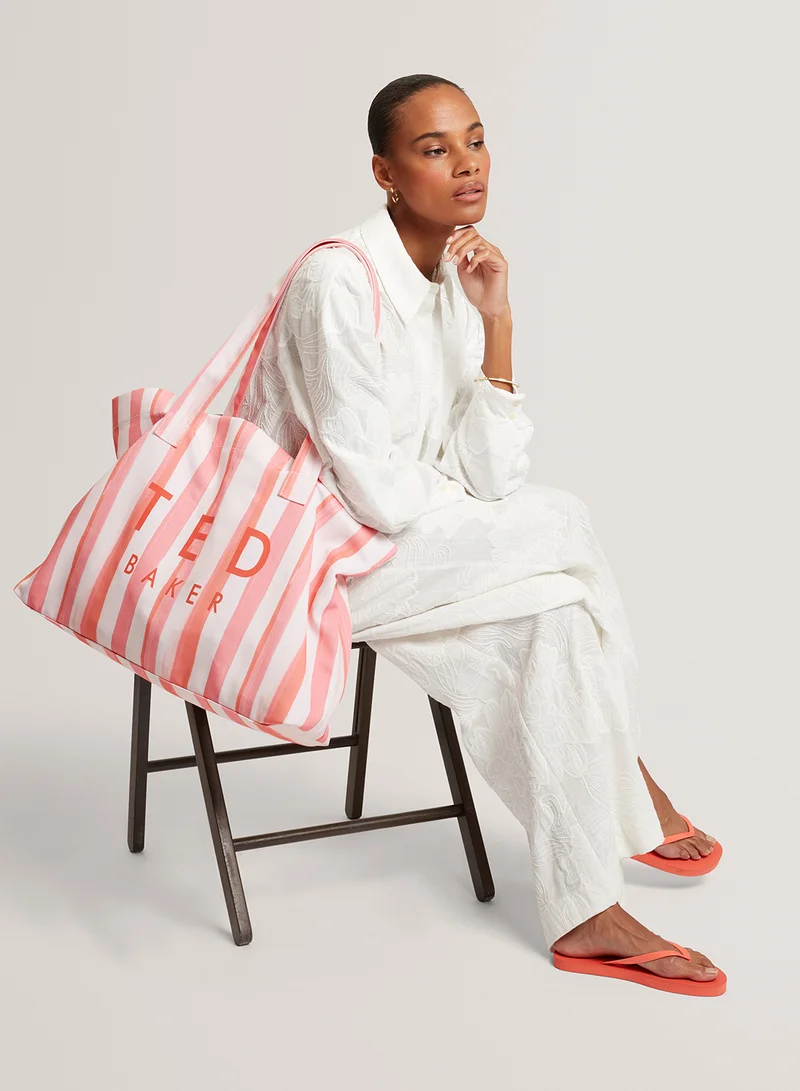 تيد بيكر Octavy Printed Beach Tote
