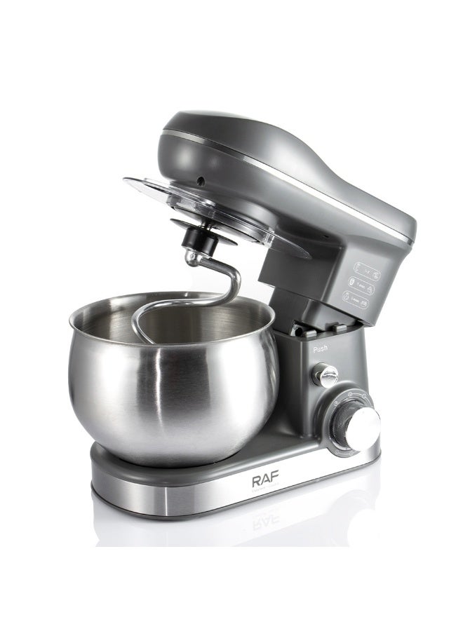 RAF Stand Mixer 1600W | 4.0L Stainless Steel Bowl Cake Mixer | 6-Speed Control with Pulse Mode | 3-in-1 Dough Hook, Whisk & Beater Mixer for Baking & Kitchen Use - Black - Image 3