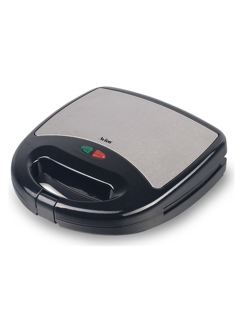 Avion 3 in1 Sandwich Maker| 700-800W |Detachable non-stick coated heating plates |Stainless Steel |3 in 1 Versatile setup |Sandwich toaster Grill & Griddle toasty maker |Skid resistant feet| - Image 1