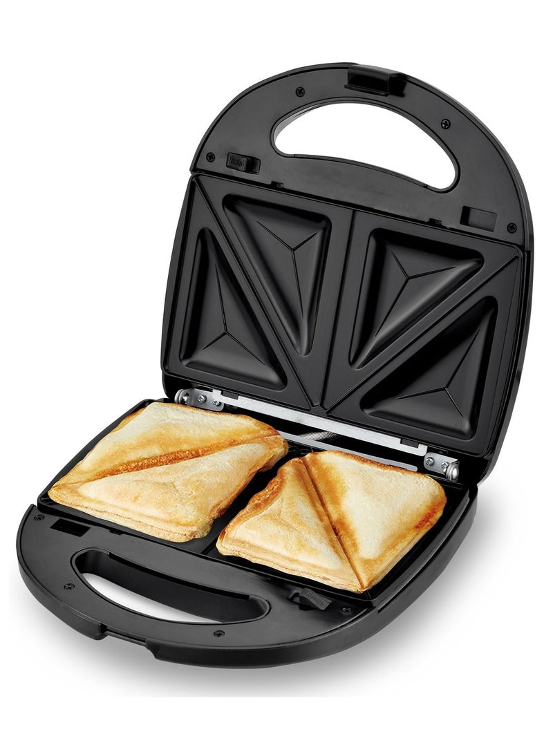 Avion 3 in1 Sandwich Maker| 700-800W |Detachable non-stick coated heating plates |Stainless Steel |3 in 1 Versatile setup |Sandwich toaster Grill & Griddle toasty maker |Skid resistant feet| - Image 5