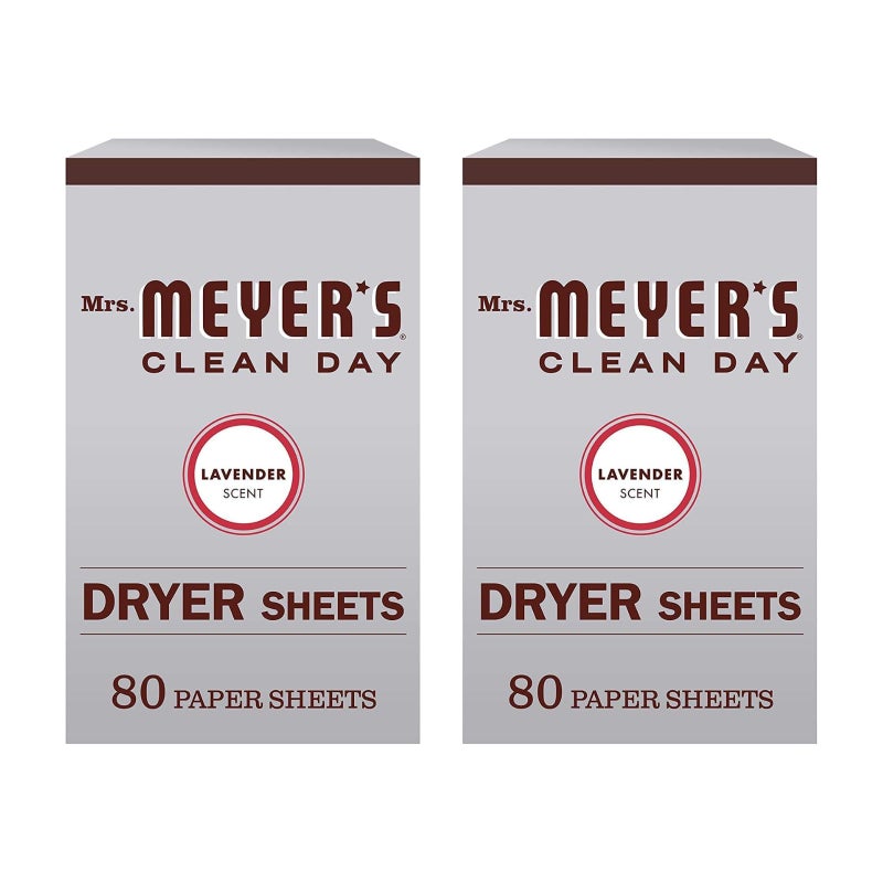 Mrs. Meyer's Clean Day Dryer Sheets (Lavender, 2 Pack, 160 Count) - Image 1