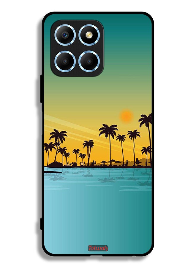 Tolwak Honor X8 5G Protective Case Cover Scenery Abstract Art - Image 2