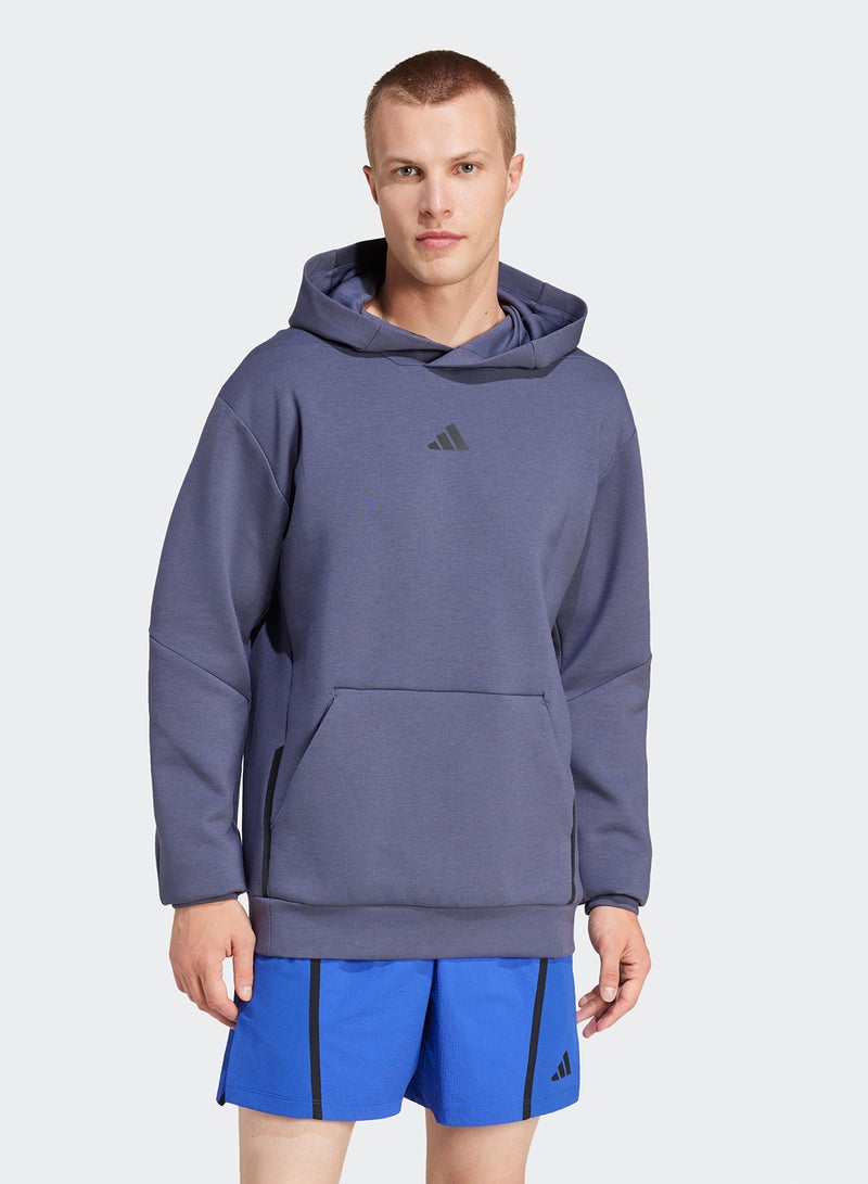 Adidas D4T Spaceknit Hoodie - Image 1