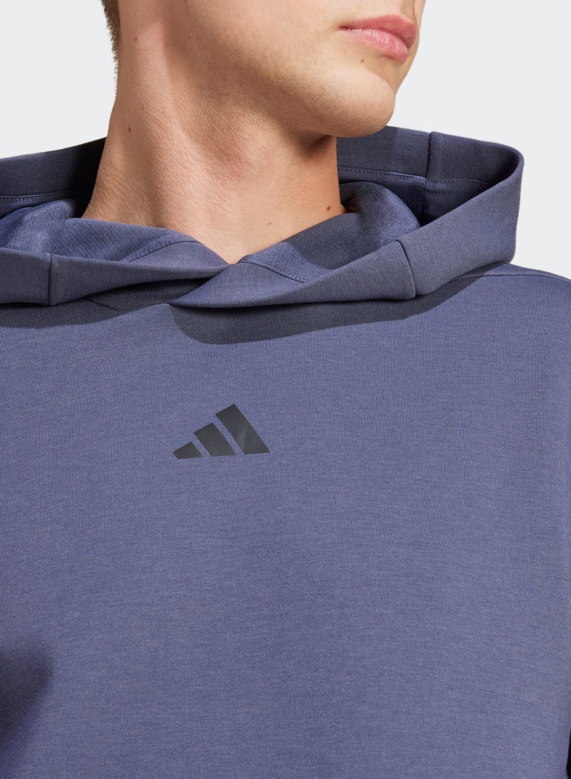 Adidas D4T Spaceknit Hoodie - Image 3