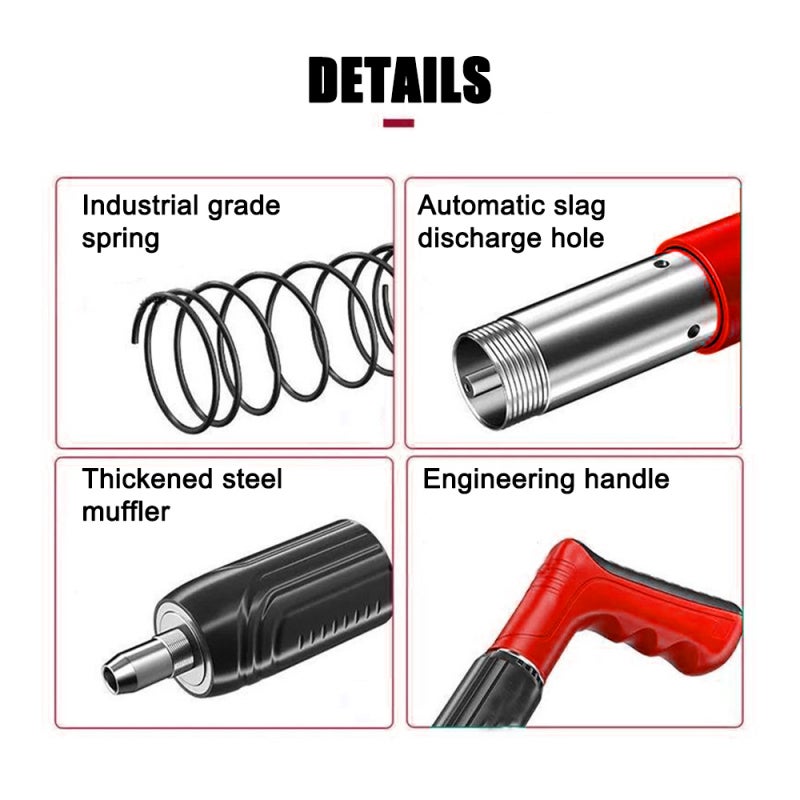 Portable Home Fit Up Metal Plate Nailer Multi-function Wall Fastening Tool Labor-Saving Nail Machine Wall NailsShooting Machine - Image 2