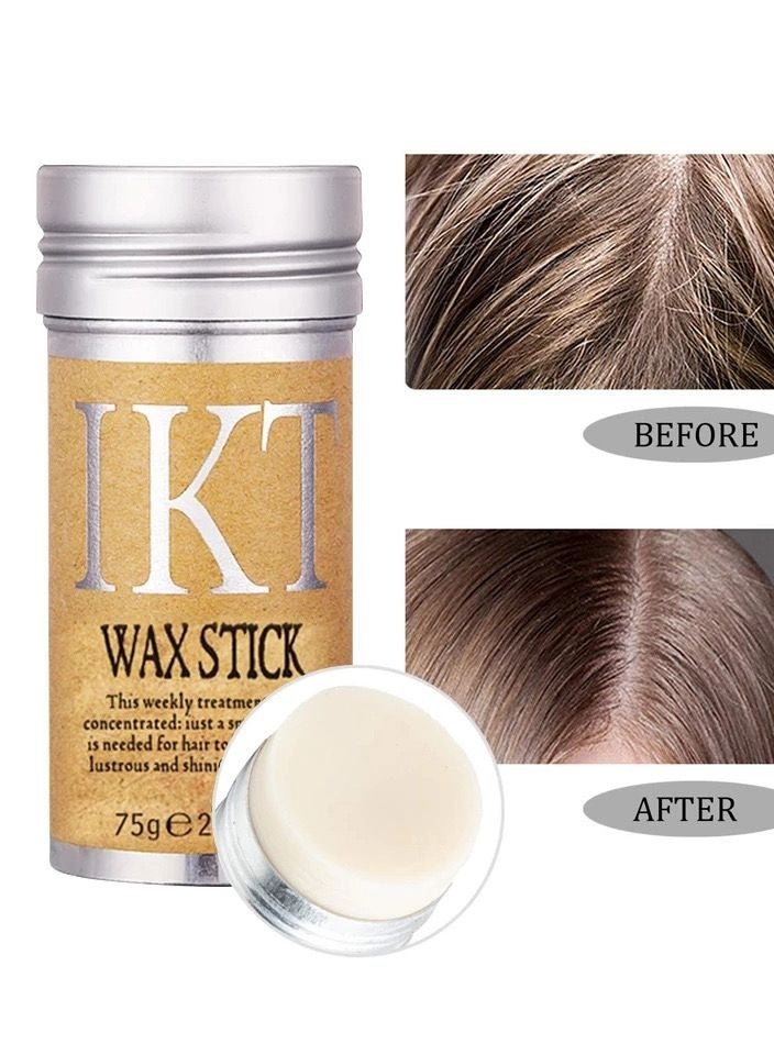 IKT Hair Wax Stick Gel Cream Non-Greasy Style Hair Wax Stick For Men Women Broken Hair Artifact (1Pack) - Image 2