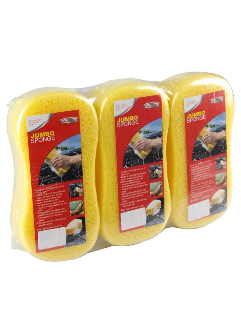 Smart Car Cleaning Sponge 3 Pc.