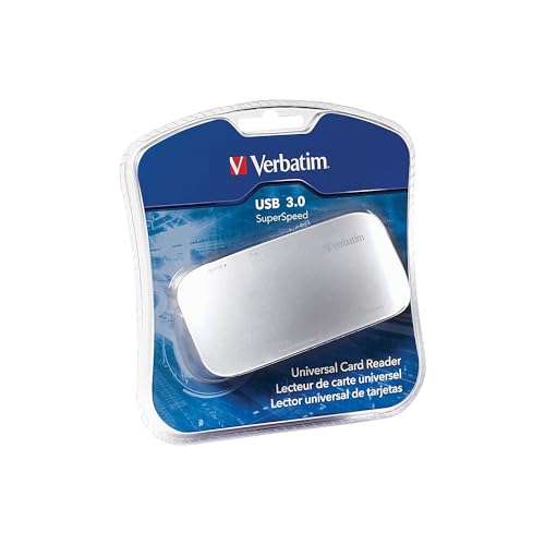 Verbatim Universal Card Reader, USB 3.0 - Silver (97706) - Image 4
