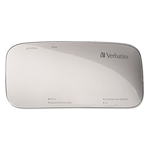 Verbatim Universal Card Reader, USB 3.0 - Silver (97706) - Image 2