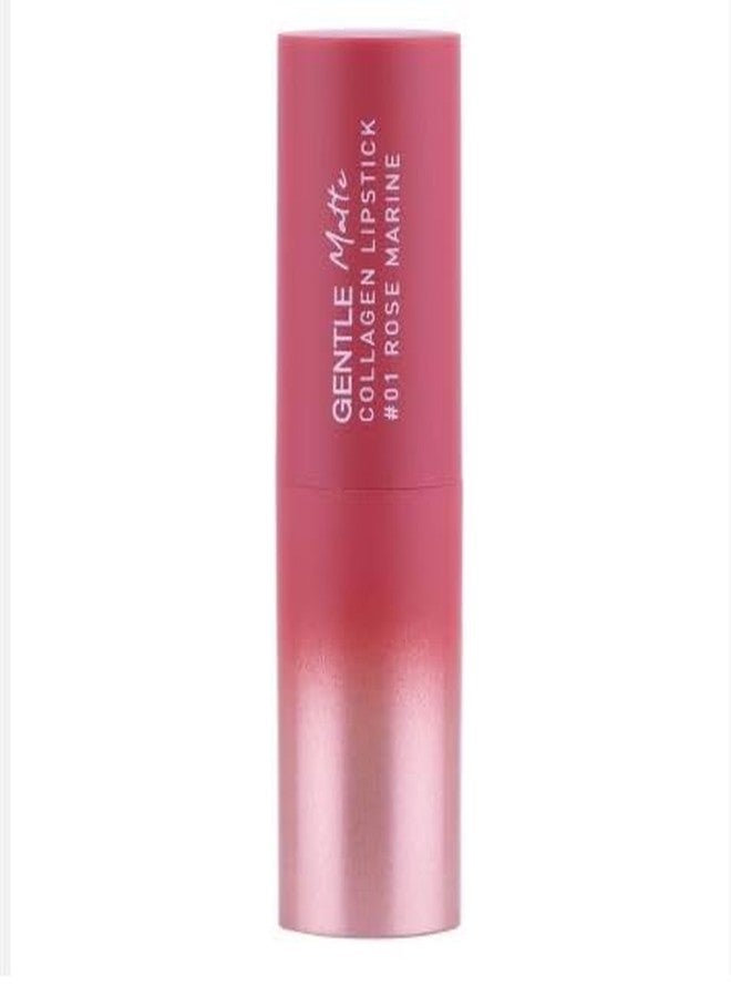 VIRAVIN HOUSEWARE Baby Bright Gentle Matte Collagen Lipstick, #01Rose Marine - Image 2