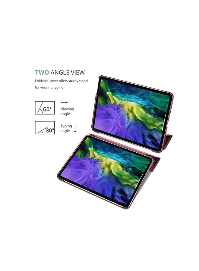 Procases iPad Pro 11 Case 2020 & 2018, Slim Hard Shell Protective Stand Cover for iPad Pro 11 2nd Gen 2020 (Latest Model) & 1st Gen 2018 [Support 2nd Gen Apple Pencil Charging] -Wine - Image 5