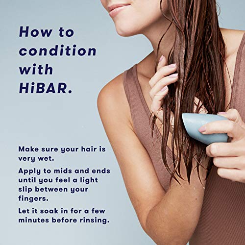 HIBAR - Soothe Shampoo Bar - For Dry, Itchy, Flaky Scalps - Improves Scalp Health - With Willow Bark Extract & Salicylic Acid - Plastic-Free - Soap, Paraben & Sulfate-Free - Color Safe - 1 Solid Bar - Image 4
