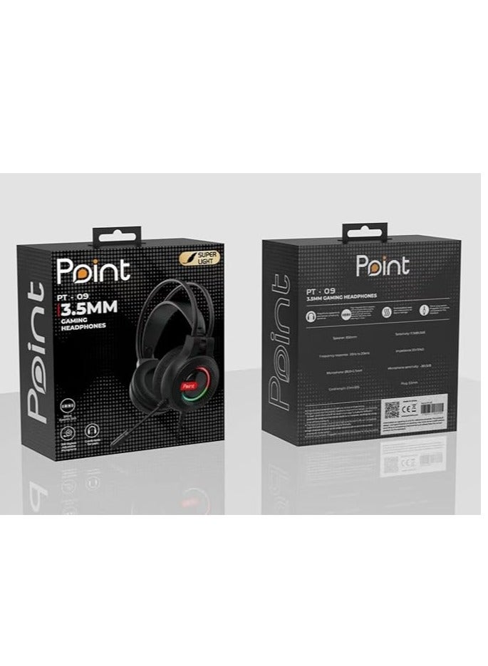 بوينت سماعة رأس بوينت pt09 للألعاب مقاس 3.5 مم - Image 2
