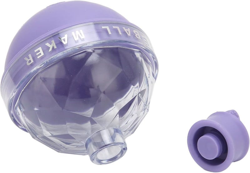 Ice Ball Maker Mold Set of 3, Reusable BPA-Free Silicone Ice Sphere Molds with Leakproof Lid, Large Round Ice Cube Makers for Coffee, Juice, Soda, Tea & Cold Drinks, Easy Fill & Release, Multicolor,3 - Image 3