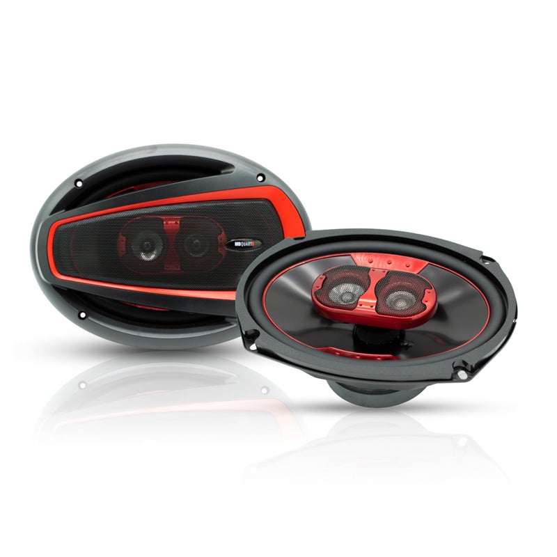 MB QUART MB Quart XK2-169 6x9-Inch 300 Watt 2-Way Coaxial Speaker System for Premium Car Audio - Image 1