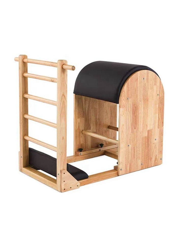 Generic Pilates Solid Wood Ladder Bucket Yoga Body Sculpting Slimming Home Fitness Equipment  - Image 1