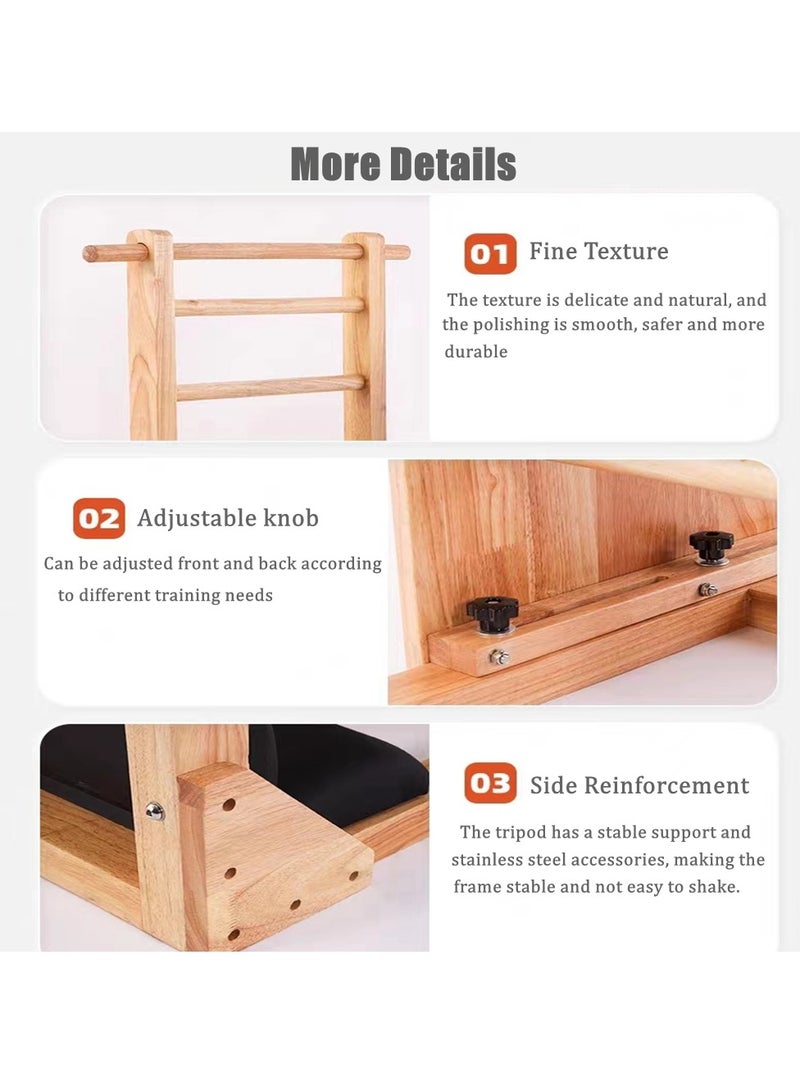 Generic Pilates Solid Wood Ladder Bucket Yoga Body Sculpting Slimming Home Fitness Equipment  - Image 4