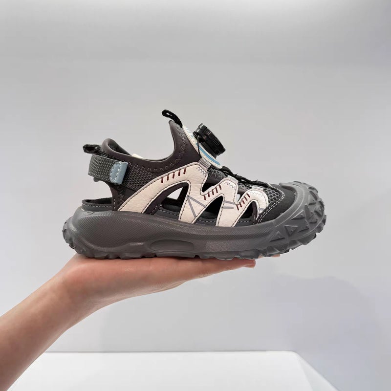 New Arrival 2025 Summer Children'S Sports Sandals With Toe-Wrap Shoes For Boys Net Shoes Mesh Breathable Casual Sneaker Shoes For Girls - Image 3