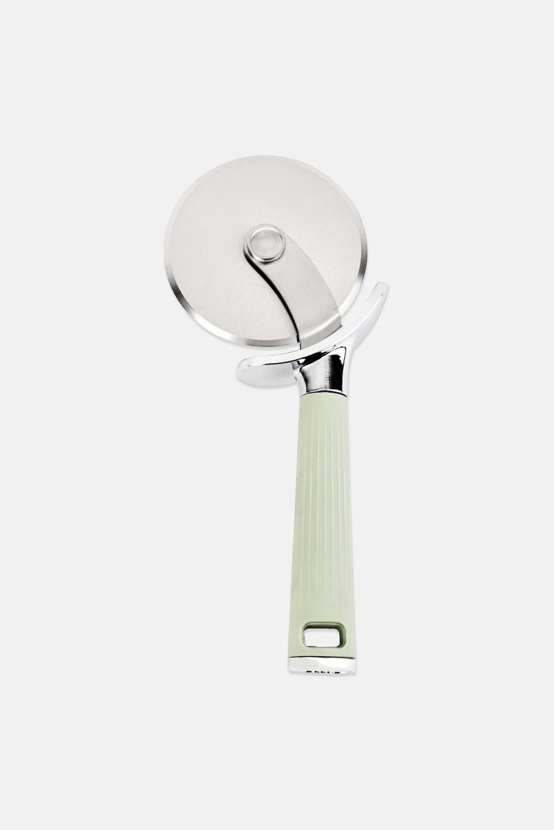 COOK WITH COLOR Stainless Steel Pizza Cutter, Sage Green - Image 1