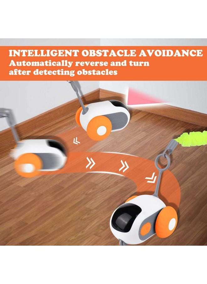 Mity Rain - Mity rain Cat Interactive Toy for Indoor Cats - Remote Control Cat Automatic Moving Toy with 2-Speed Adjustment, Smart Cat Car Toy, Cat Puzzle Toy Self Play, Boredom Busters for Cats Fun 3.0 Toy - Image 1