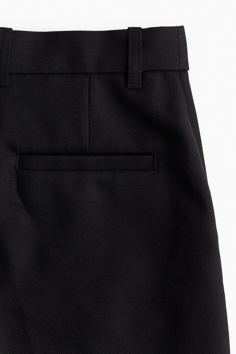 H&M Tailored crease-leg trousers