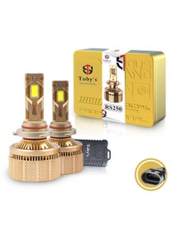Toby's Toby's RS250 9005/9006 2 Pieces Car LED Headlight Original 250W/piece pair 500W Power 25000/piece Lumens With Color Temperature 6500K  - Image 1