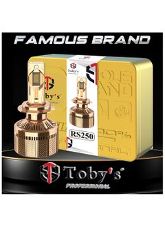 Toby's Toby's RS250 9005/9006 2 Pieces Car LED Headlight Original 250W/piece pair 500W Power 25000/piece Lumens With Color Temperature 6500K  - Image 2