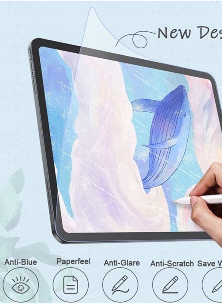 Generic - Paperfeel Screen Protector for iPad Air3 2019/iPad Pro 10.5 inch 2017, Screen Protector Draw and Sketch Like on Paper Anti Glare Less Reflection for iPad Air 3/iPad Pro10.5'' - Image 1