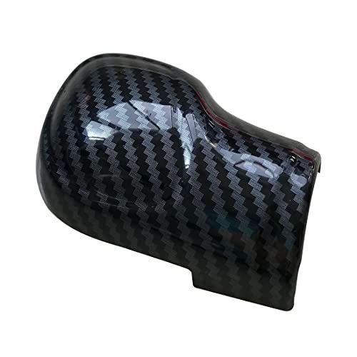 ruihe 3pc Carbon Fiber Color Gear Shift Knob Cover Trim Fit for VW Golf Jetta Passat Tiguan Atlas Beetle GLI Eos CC TDI E-Golf Sportwagen R - Image 4