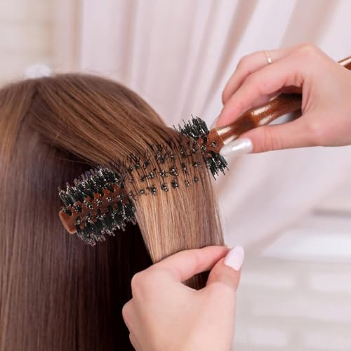 Sweetpea�Round Comb for Men and Women | Round Hair Brush with High Temperature Resistance for Blow Drying & Styling | Roller Comb for Men for Adding Curls, Volume & Waves - Image 4