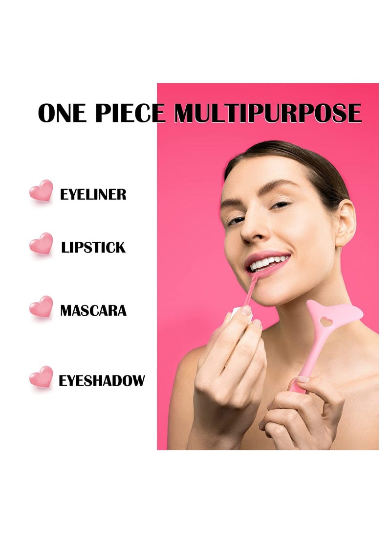 Pack Of 2 Reusable Silicone Eyeliner Eyebrow Makeup Stencils - Image 3