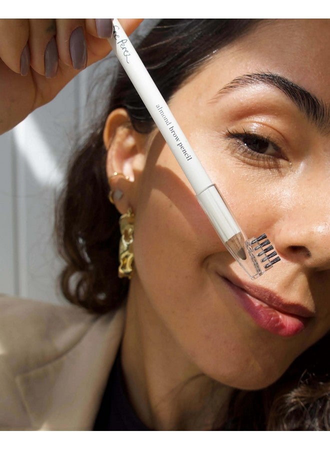 Ere Perez - Natural Almond Eyebrow Pencil | Vegan, Cruelty-Free, Clean Beauty (Perfect, 0.04 Oz | 1.1 G) - Image 2